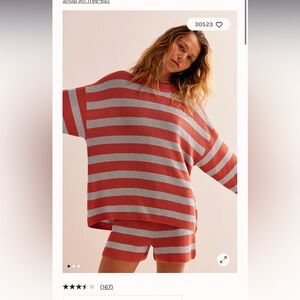 Free People Malibu sweater set
